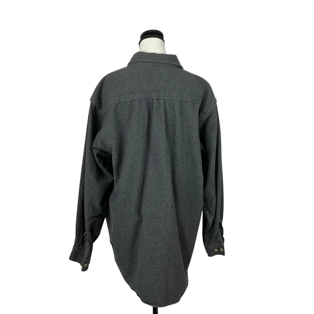 Field and Stream Button Up Shirt Men XL Gray Long Sleeve - Picture 5 of 12